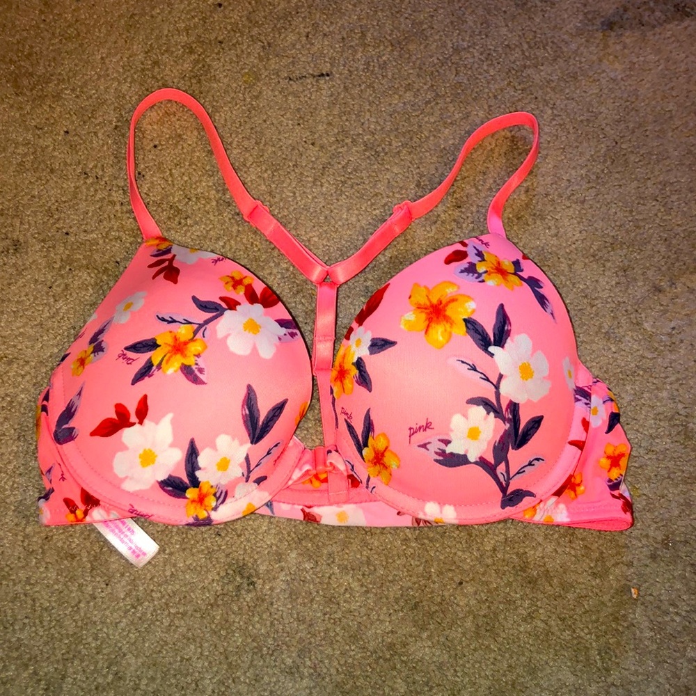 PINK T back bra